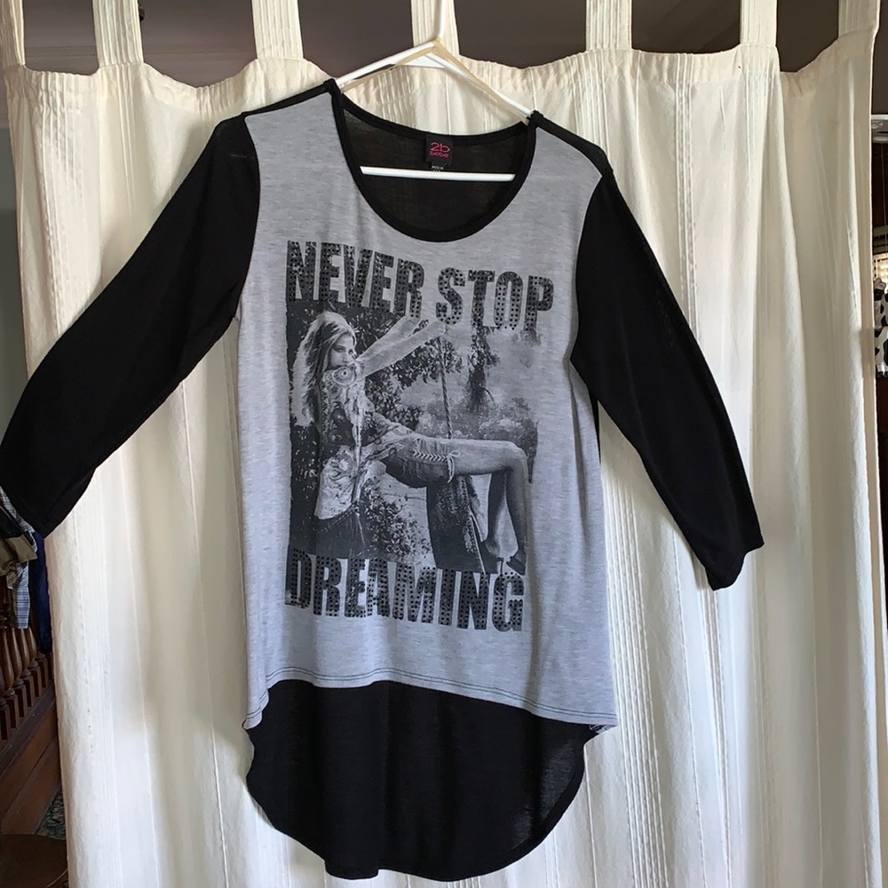 Embellished Baseball Tee